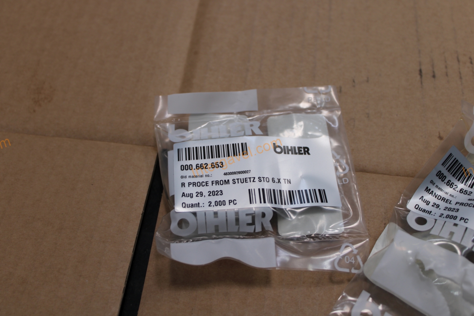 Vegyes alkatrészek - Bihler 41