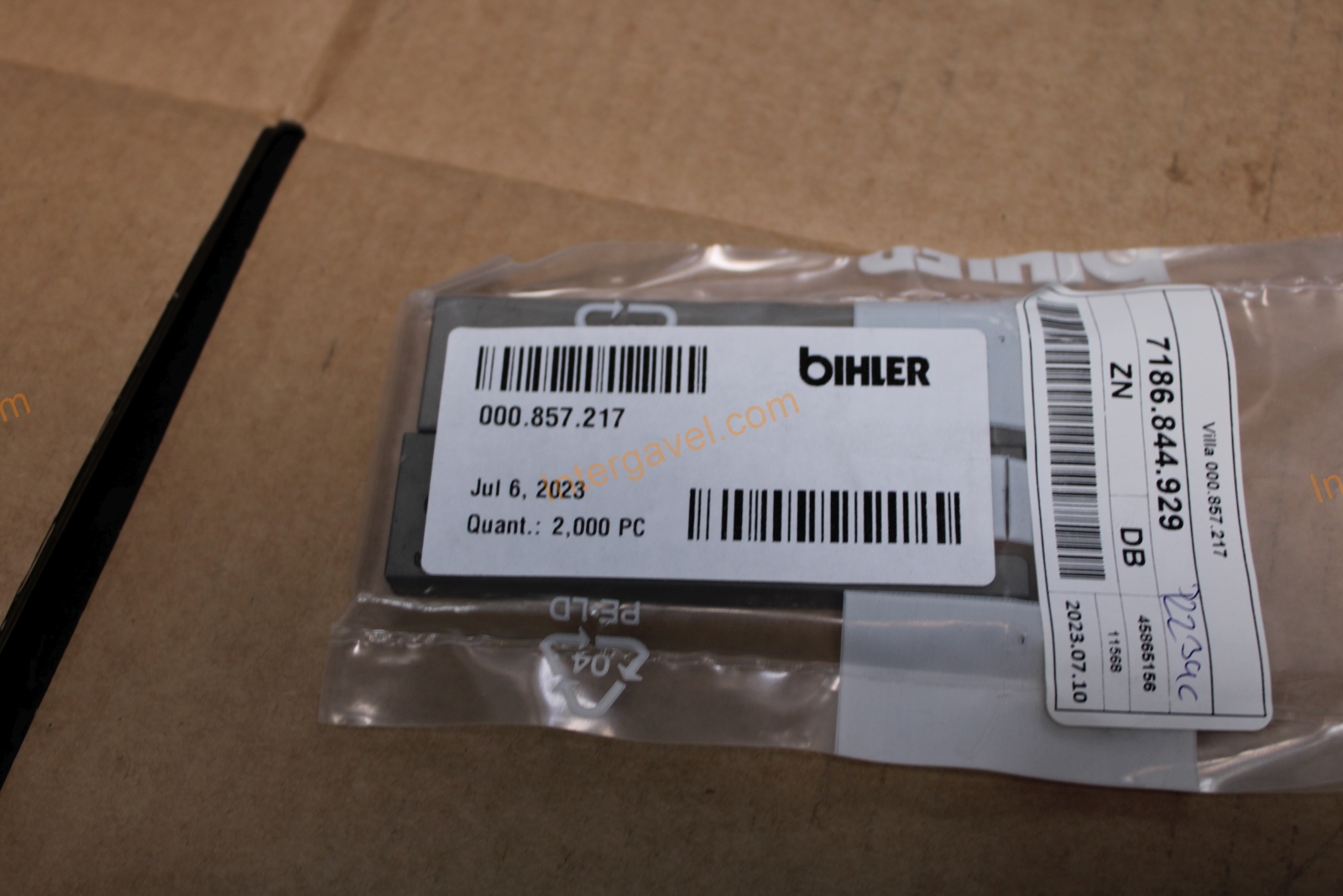 Vegyes alkatrészek - Bihler 47