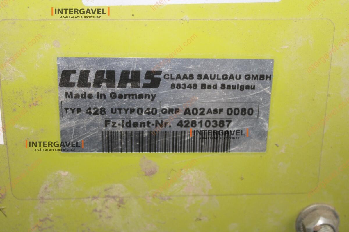 Rendfelszedő - Claas 6