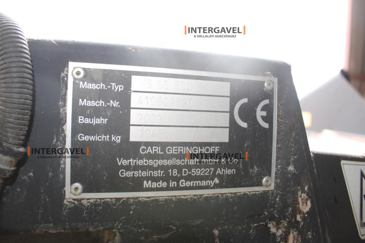 Kukorica adapter - Geringhoff 4