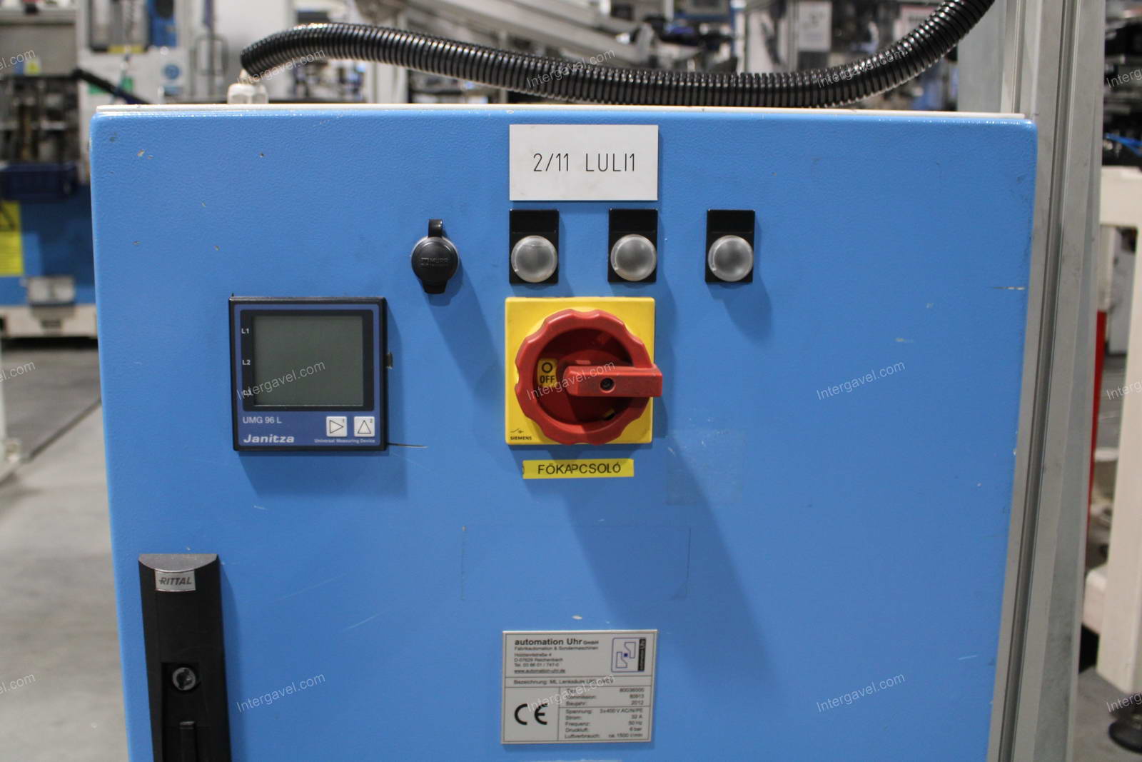 Energiacsatorna és villamos szekrény 4