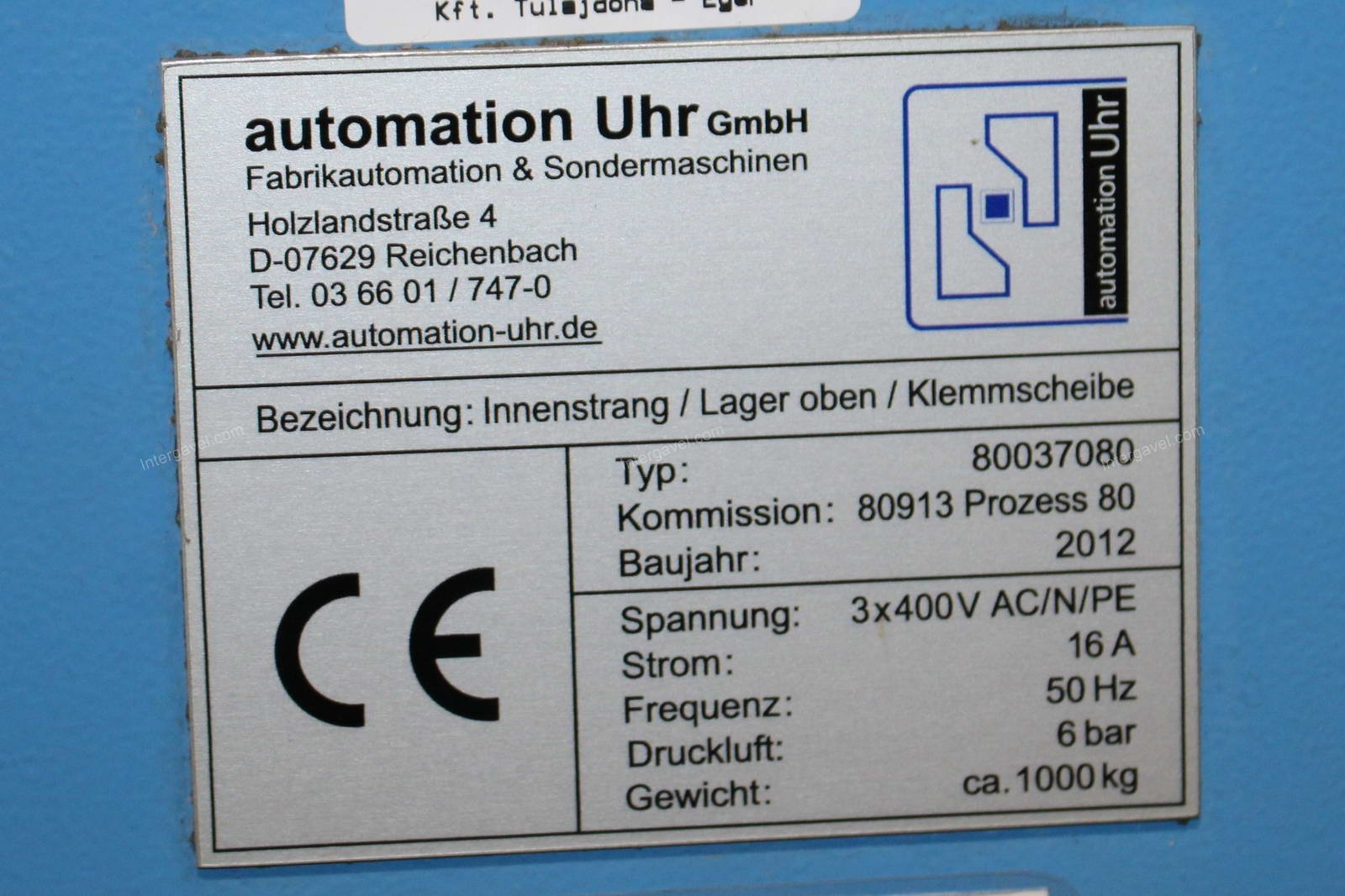 Szerelő munkahely 2