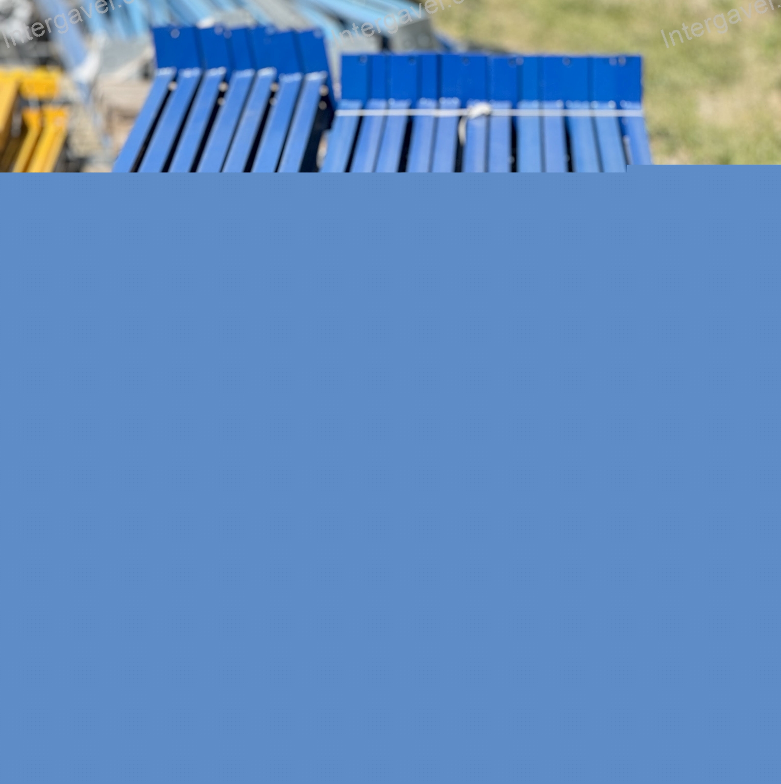 Gerenda SSI "I" 3600 festett RAL 5010 sötétkék  5