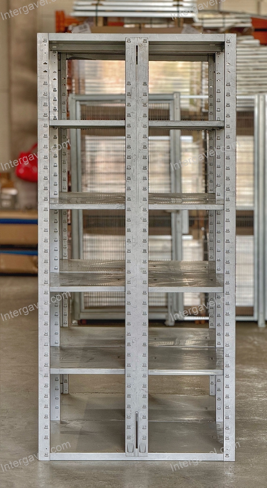 Kapcsolható polcos állvány SSI Schäfer (2M) iker soros 6