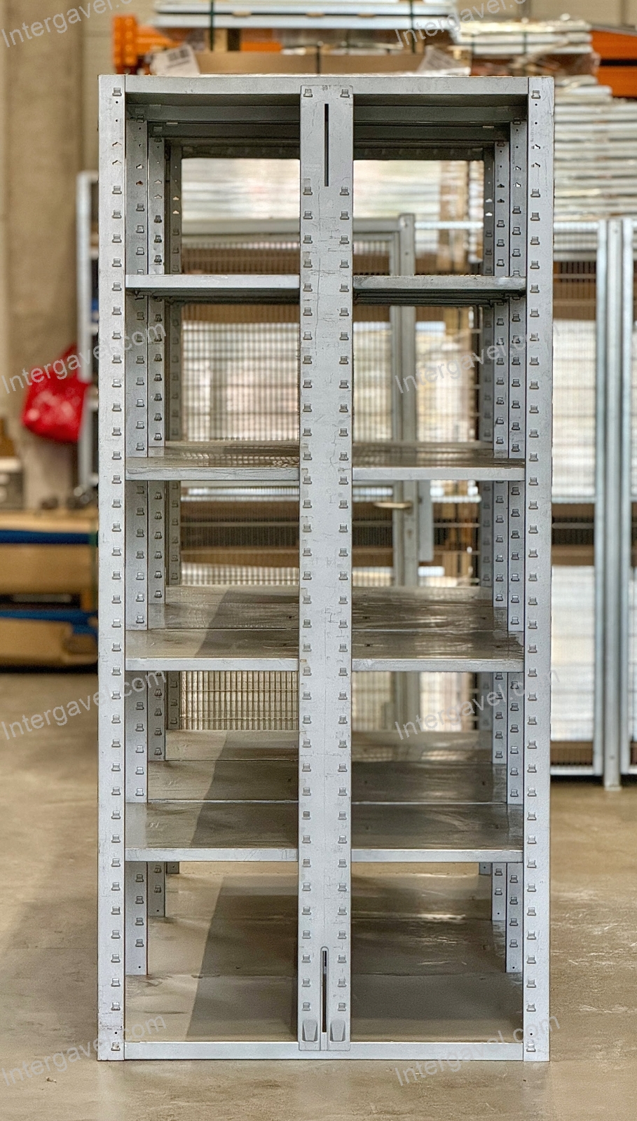 Kapcsolható polcos állvány SSI Schäfer (3M) iker soros 7