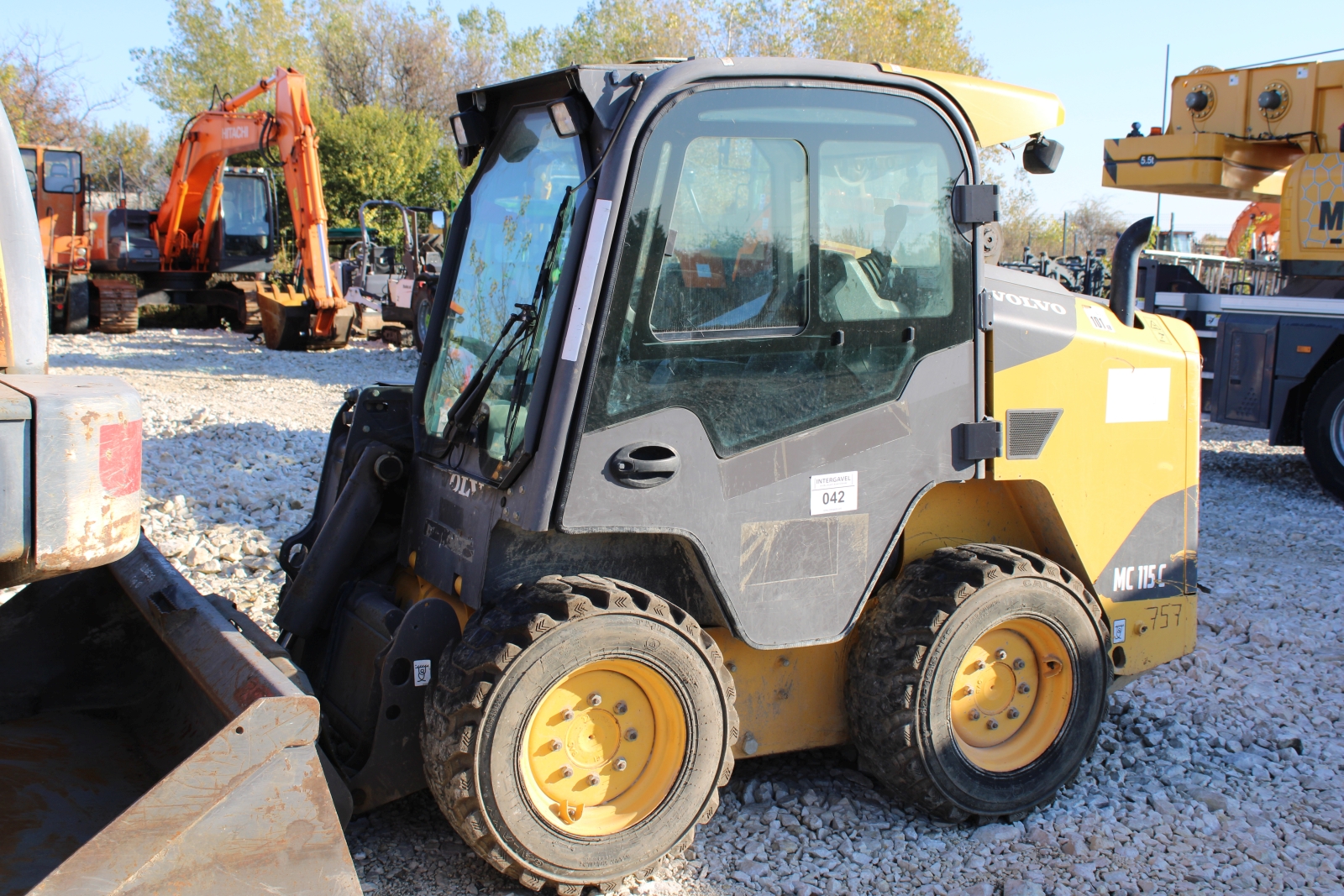 Volvo MC 115C csúszókerekes homlokrakodó 2