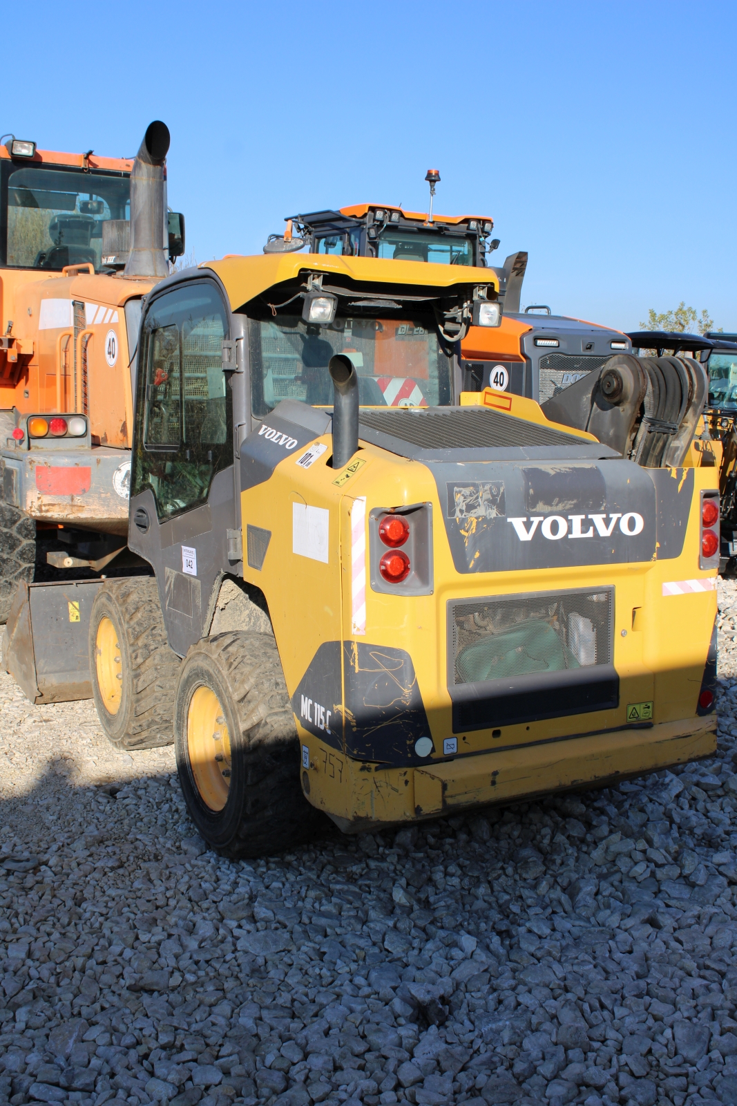 Volvo MC 115C csúszókerekes homlokrakodó 3