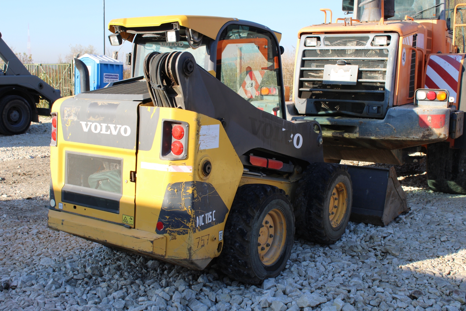 Volvo MC 115C csúszókerekes homlokrakodó 5