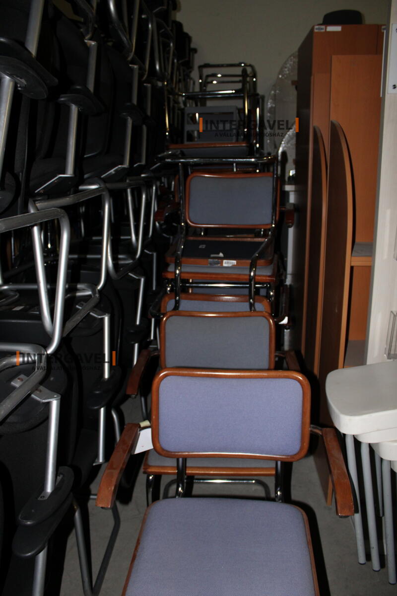 Tárgyalószék (kék) 3