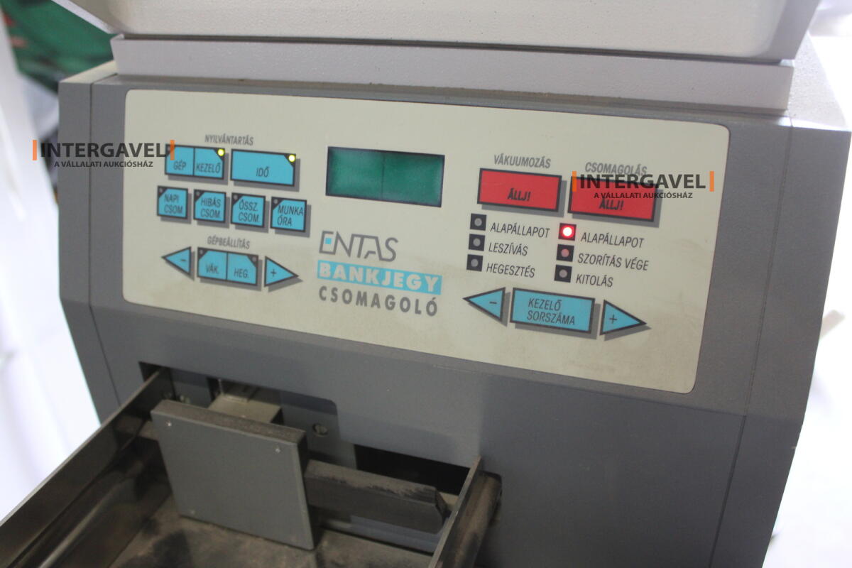 Bankjegycsomagoló gép (Entas MPII) 2
