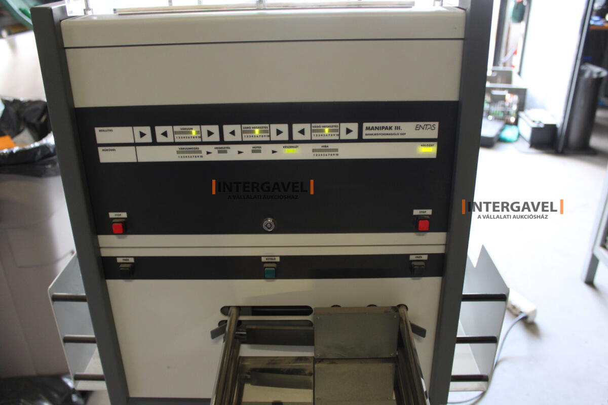 Bankjegycsomagoló gép (Entas Minipak III) 4
