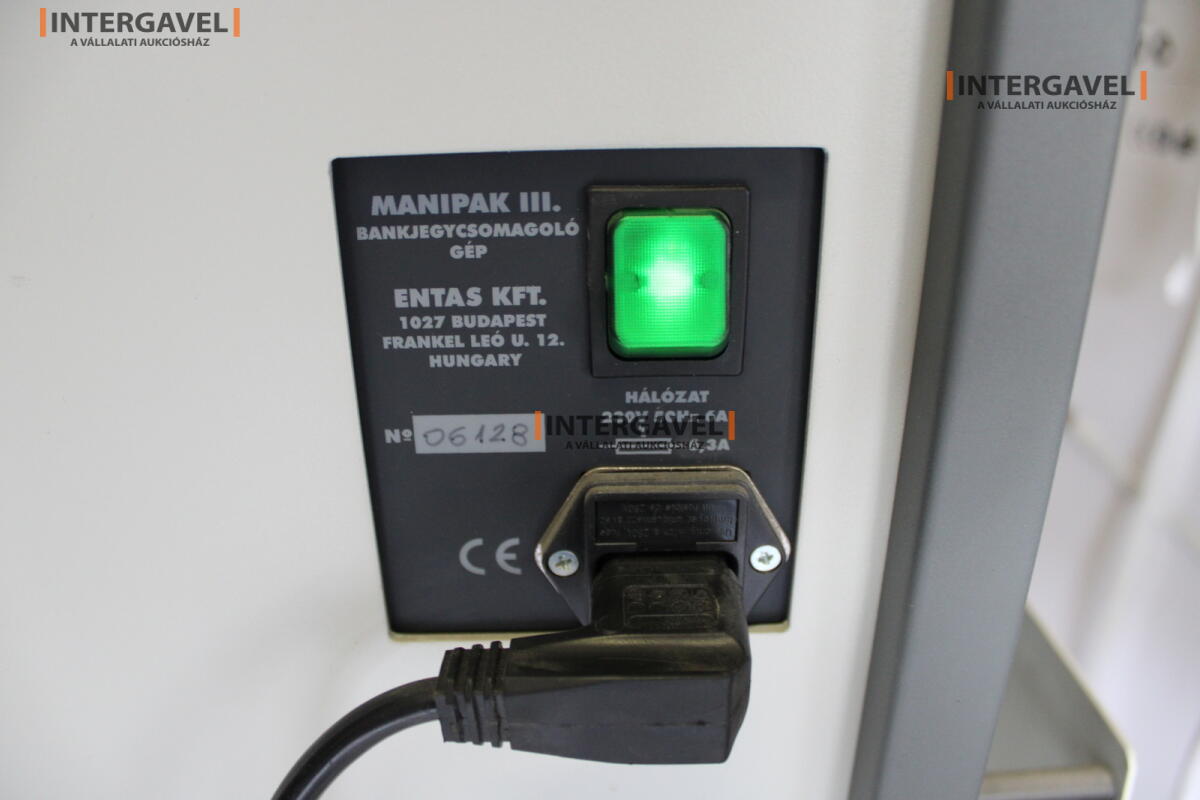 Bankjegycsomagoló gép (Entas Minipak III) 6