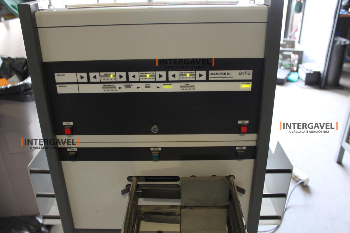 Bankjegycsomagoló gép (Entas Minipak III) 4