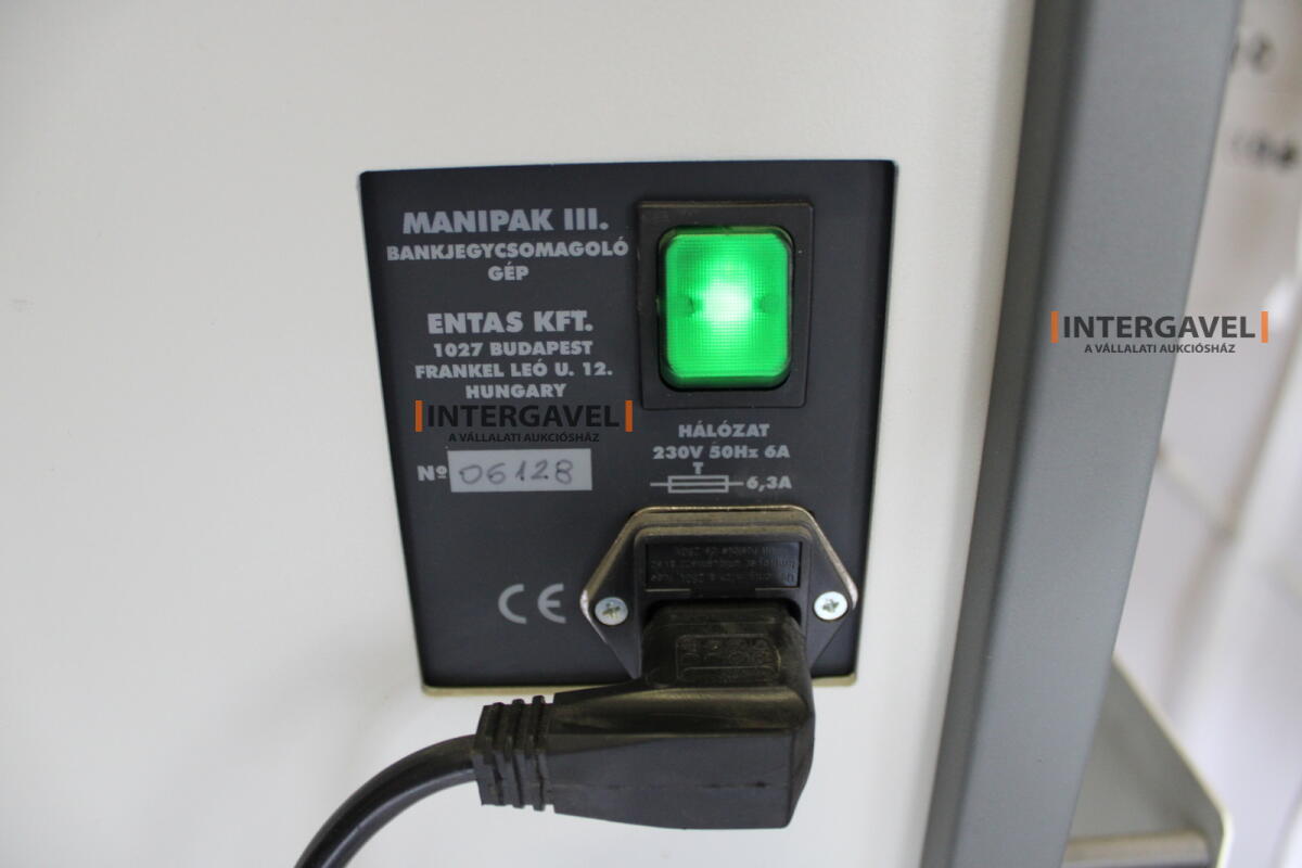 Bankjegycsomagoló gép (Entas Minipak III) 6