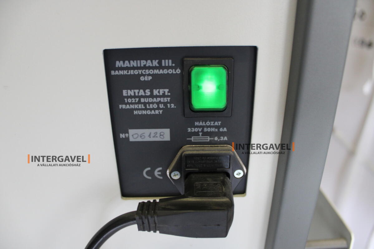 Bankjegycsomagoló gép (Entas Minipak III) 6