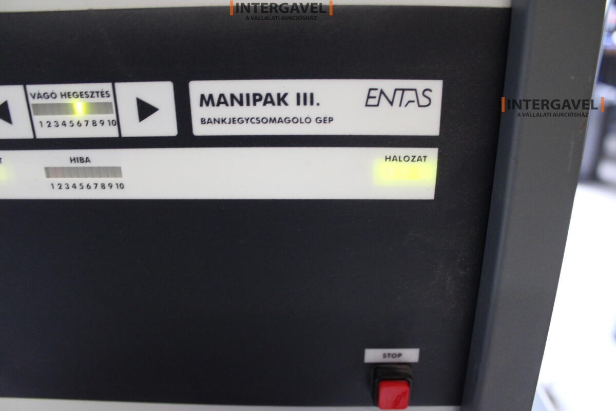 Bankjegycsomagoló gép (Entas Minipak III) 3