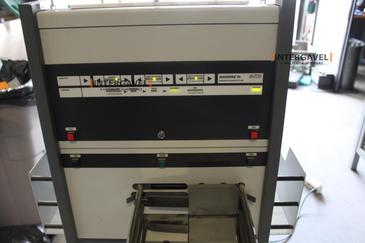 Bankjegycsomagoló gép (Entas Minipak III) 4
