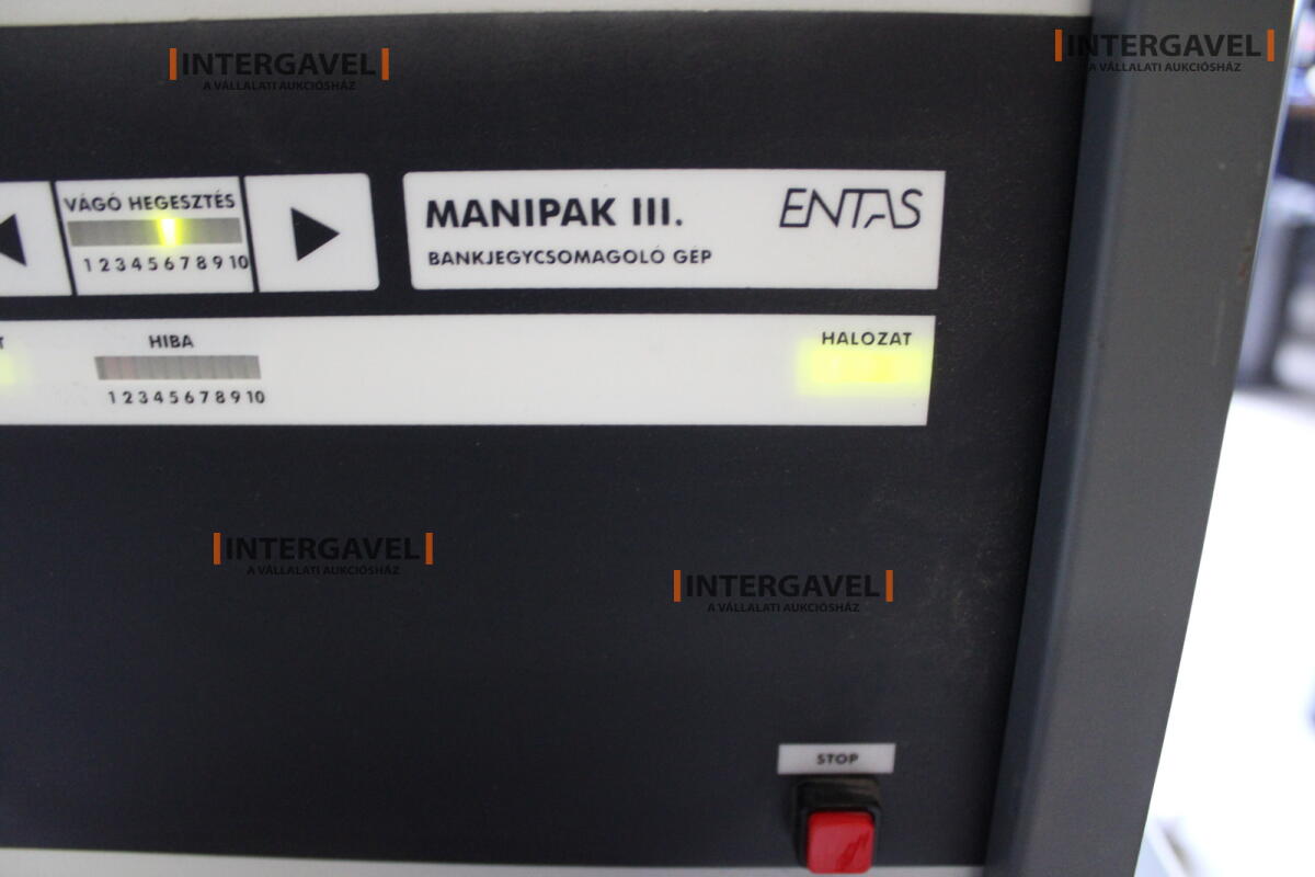Bankjegycsomagoló gép (Entas Minipak III) 3