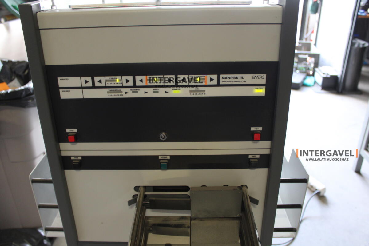 Bankjegycsomagoló gép (Entas Minipak III) 4