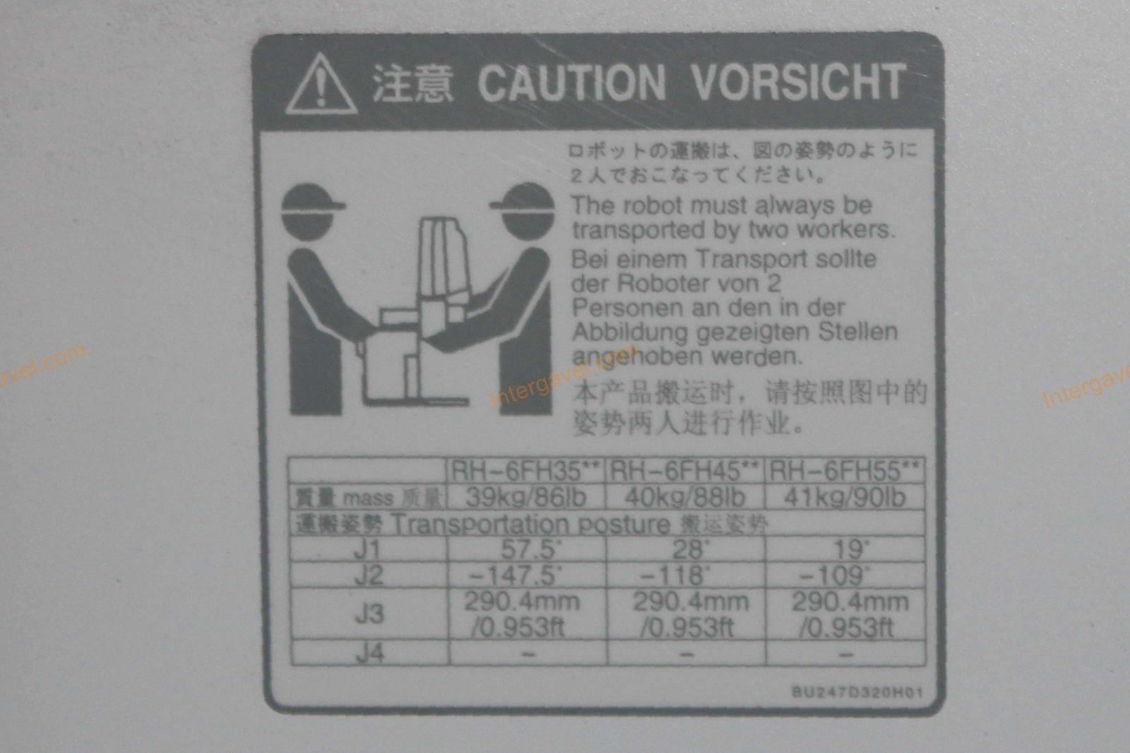 Bontott szerelő munkahely Mitsubishi RH-6FH5520-D1-S15 robottal 6