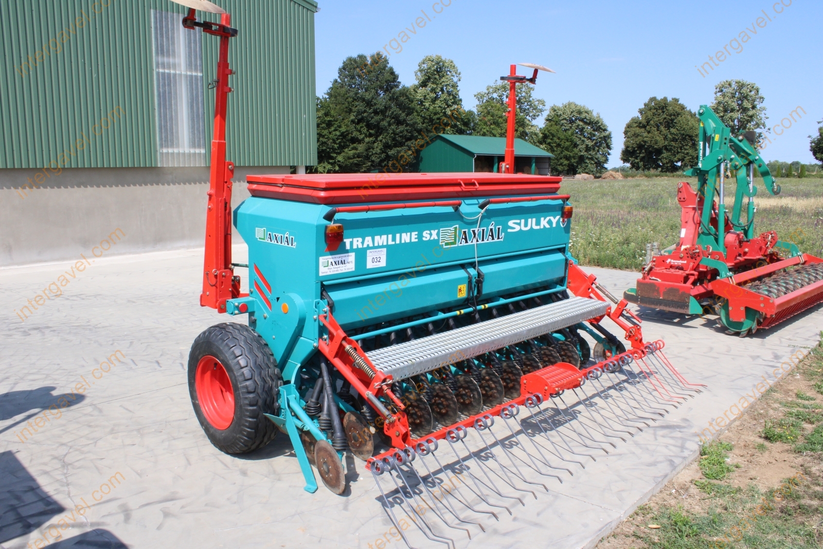 Gabonavetőgép  - Sulky