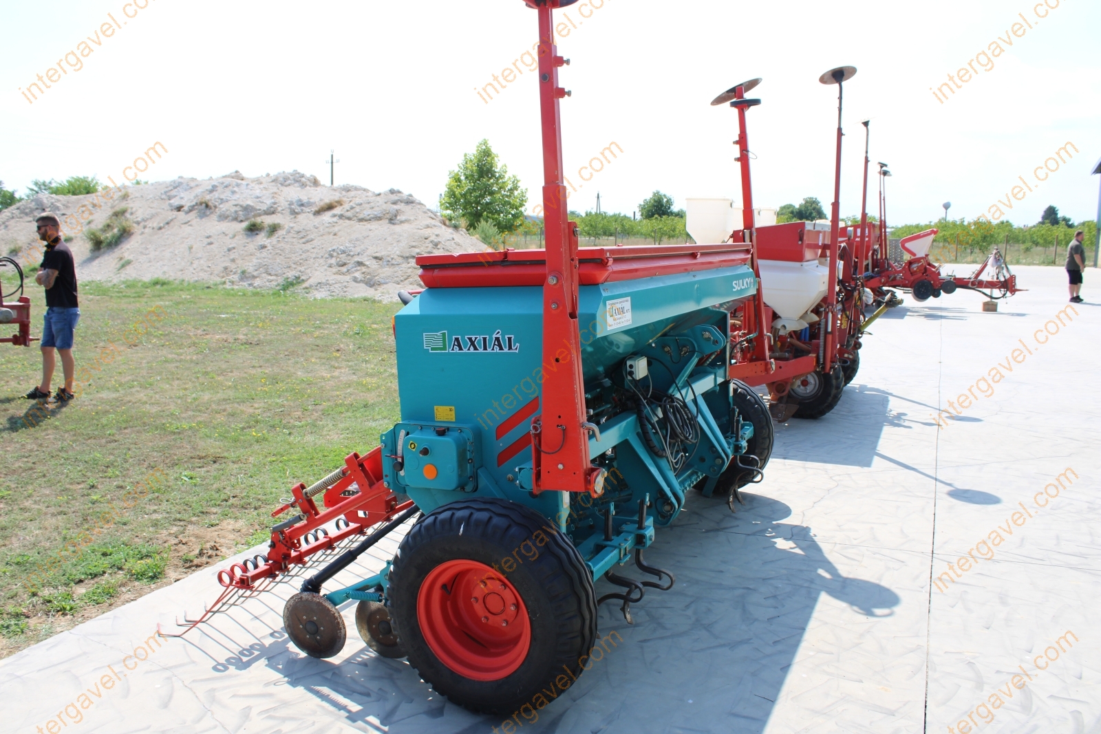 Gabonavetőgép  - Sulky 3