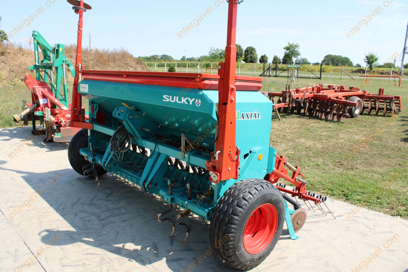 Gabonavetőgép  - Sulky 4