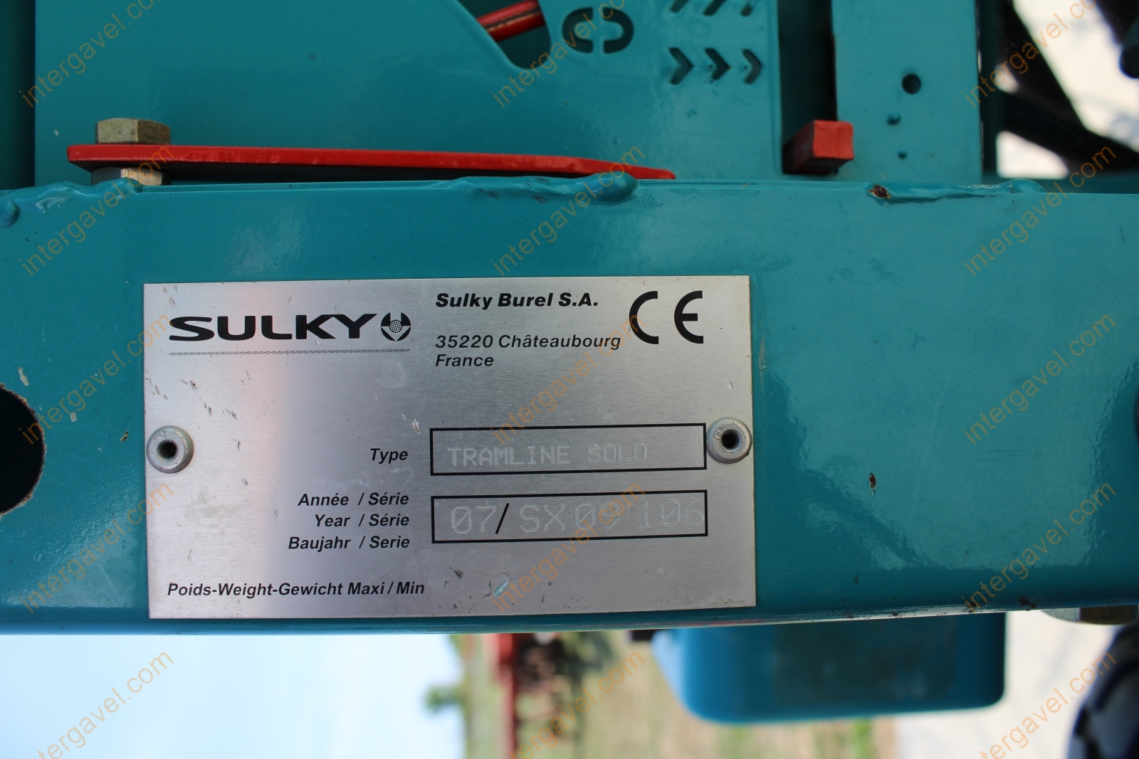 Gabonavetőgép  - Sulky 5