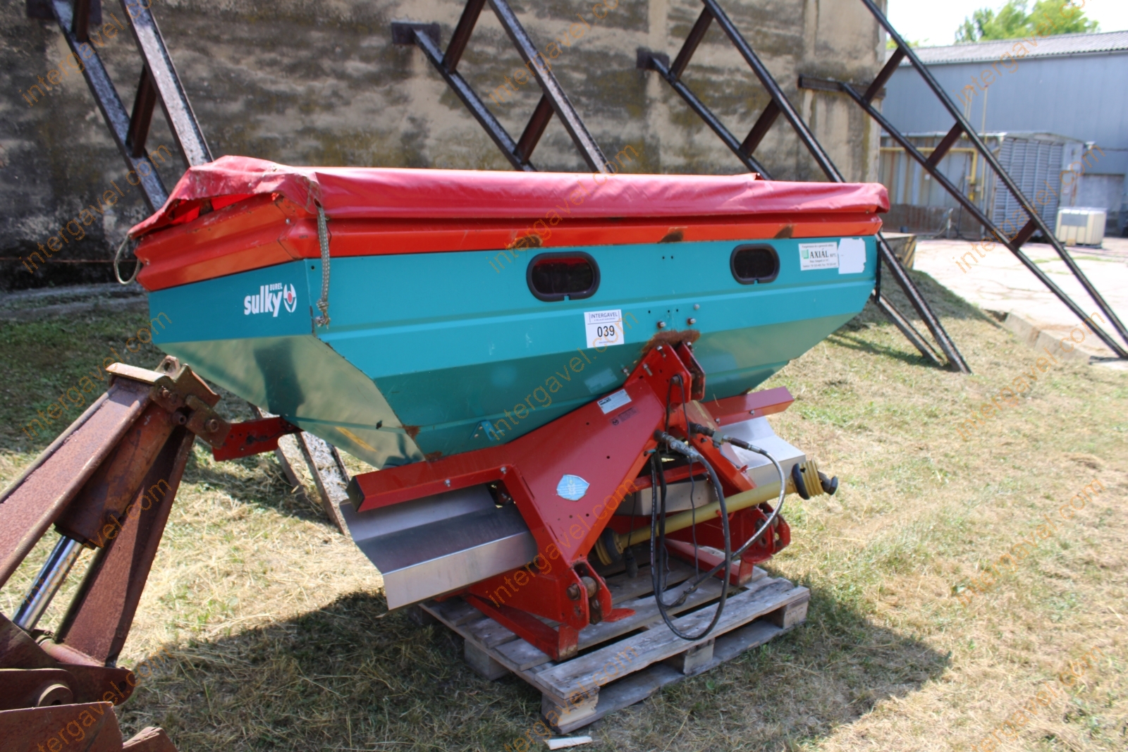 Műtrágyaszóró - Sulky