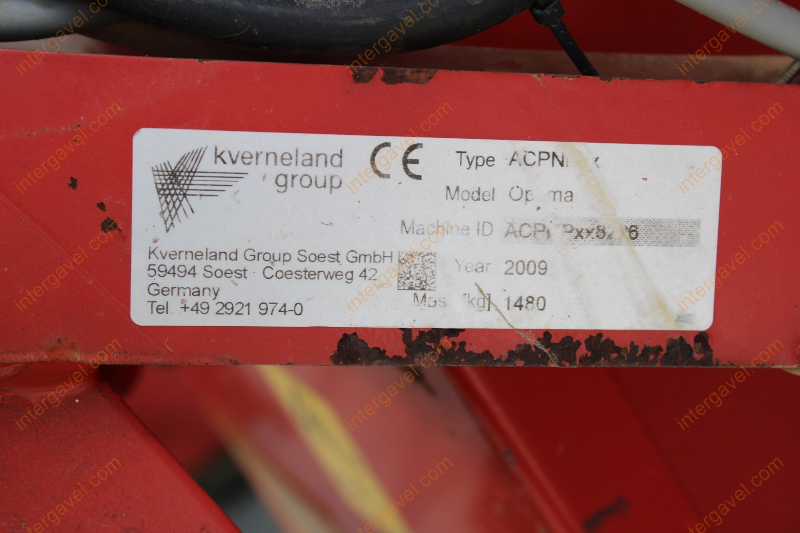 Szemenkénti vetőgép - Kverneland 5