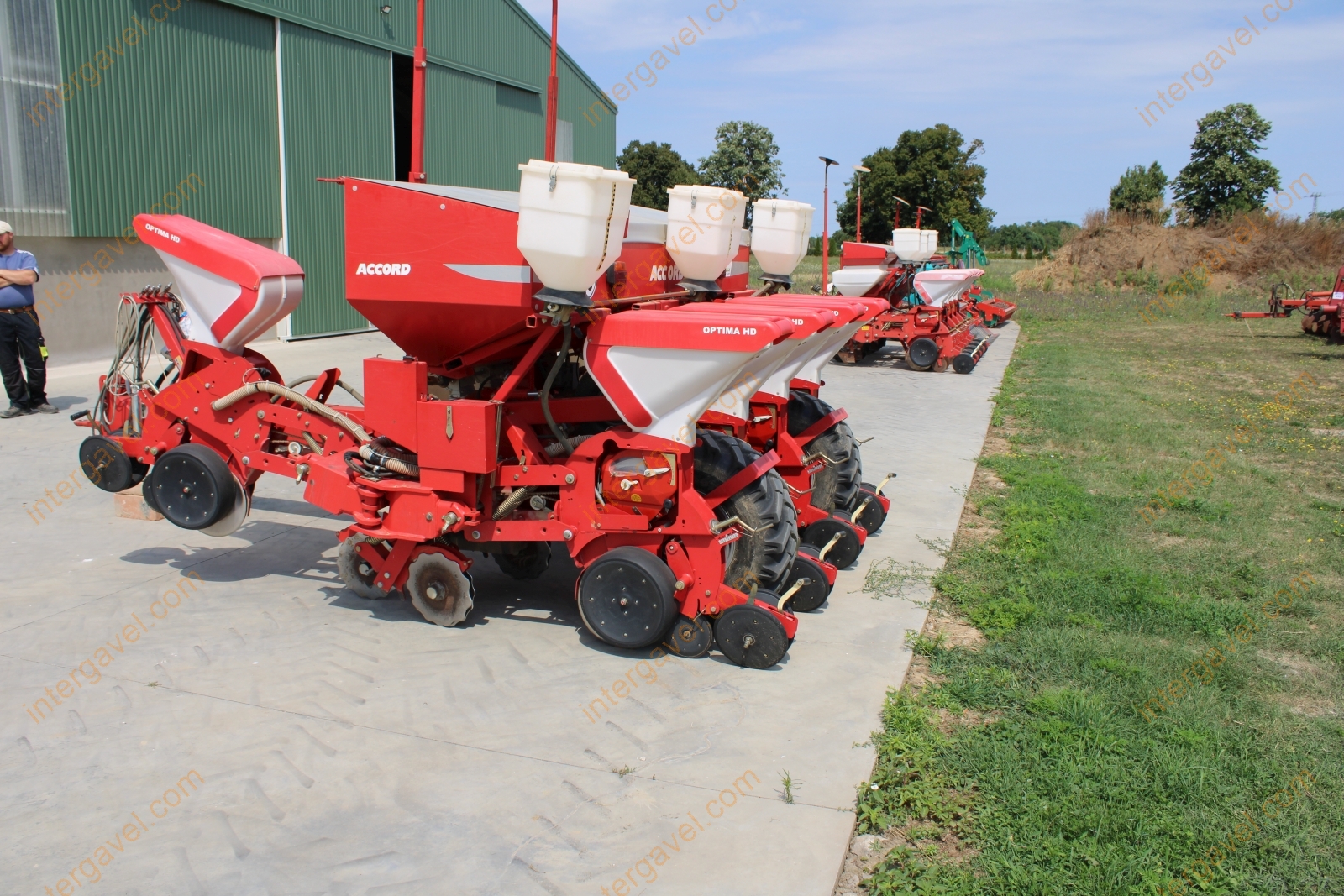 Szemenkénti vetőgép - Kverneland 4