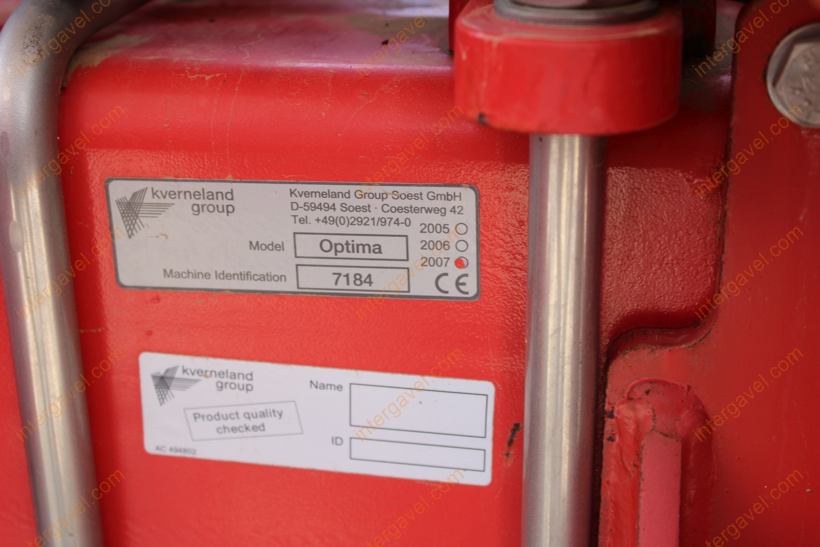 Szemenkénti vetőgép - Kverneland 5