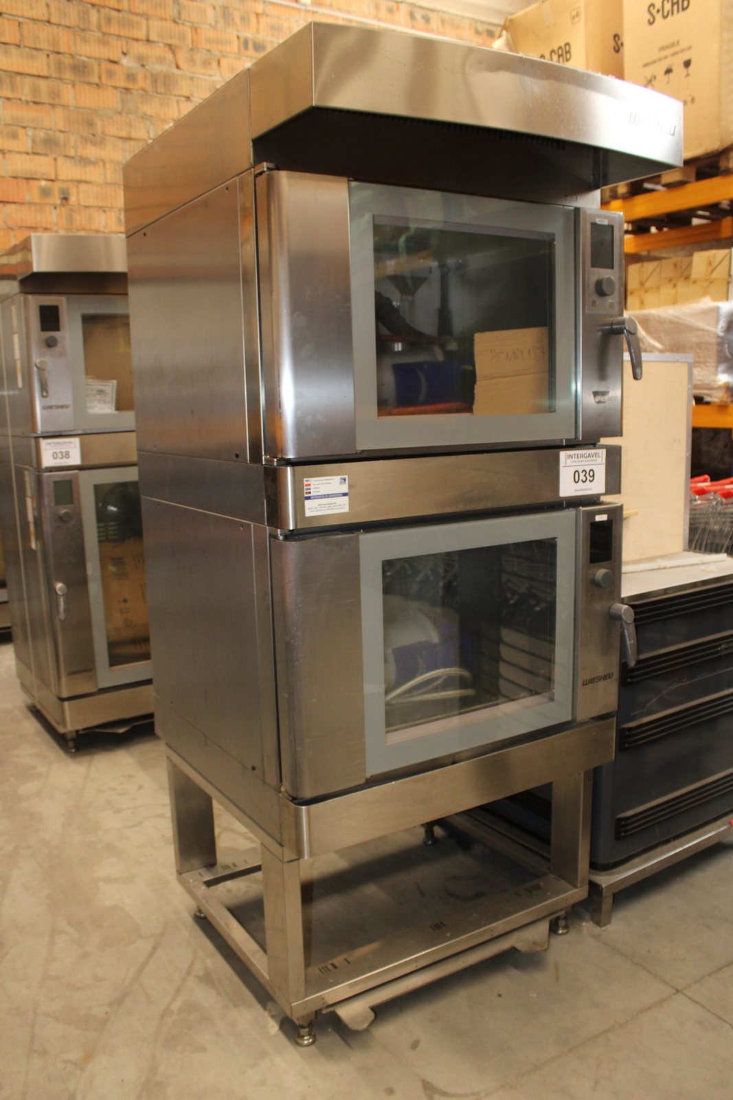 Wiesheu kemence és tárolóállvány