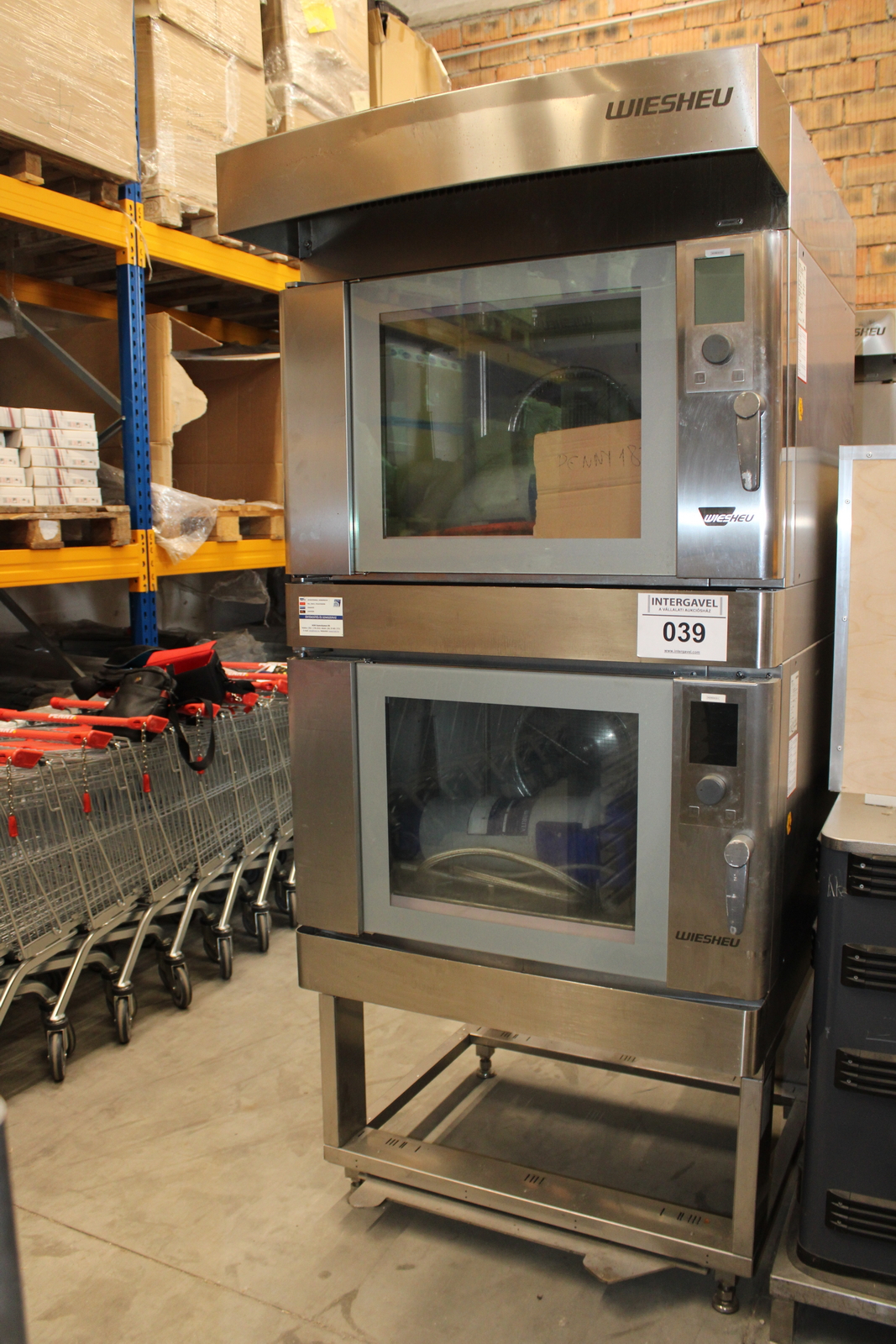 Wiesheu kemence és tárolóállvány 2