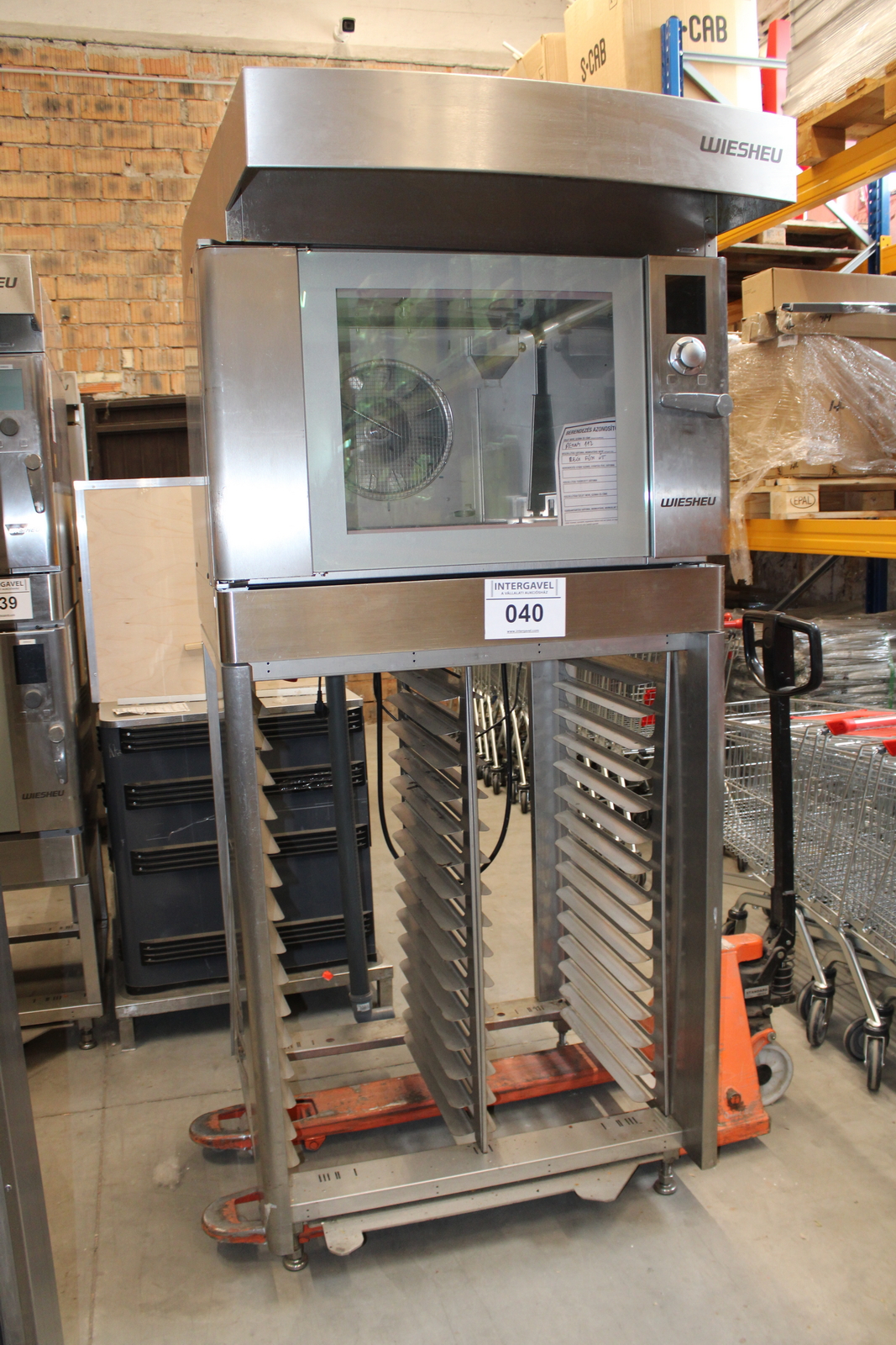 Wiesheu kemence és tárolóállvány 2