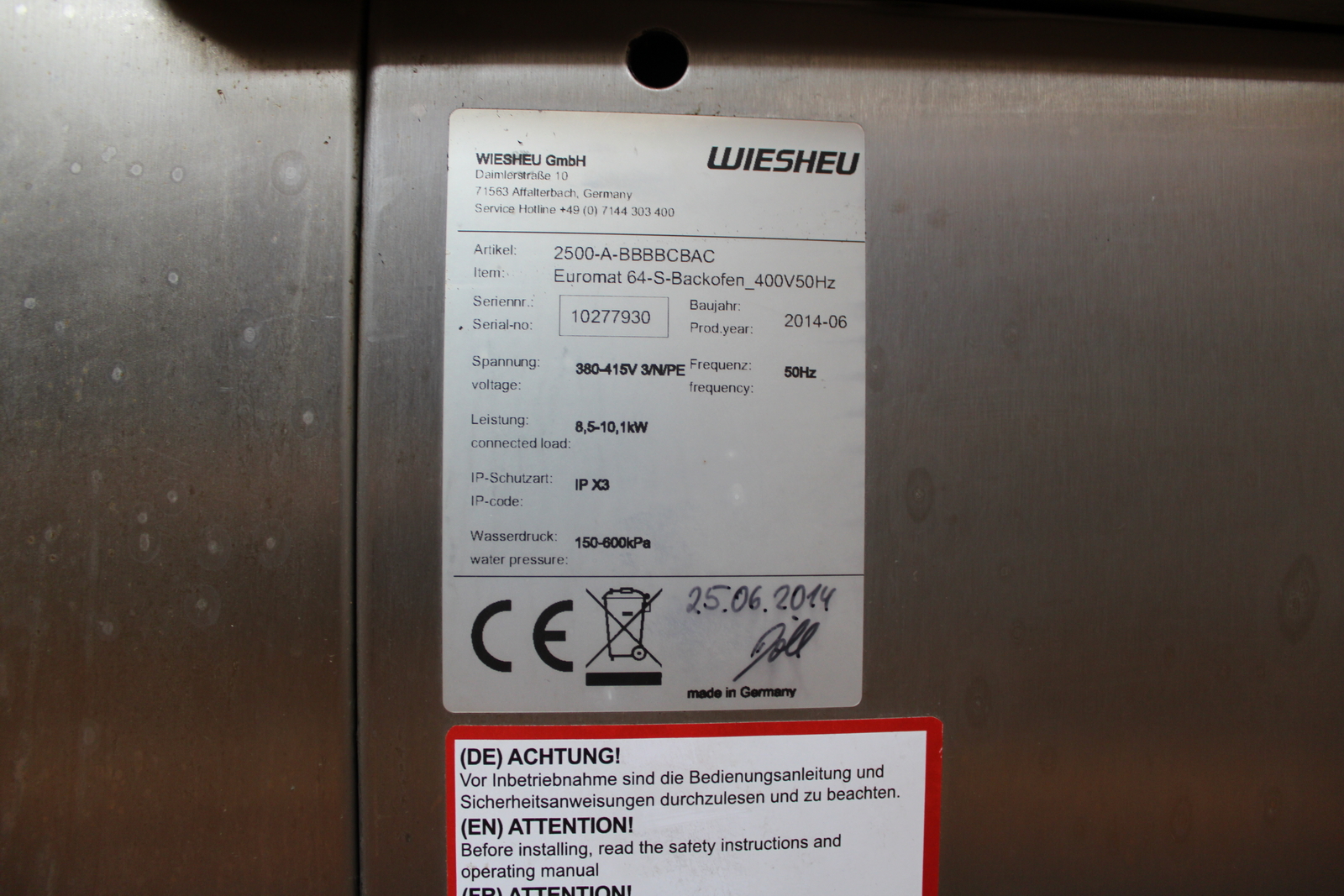 Wiesheu kemence és tárolóállvány 4