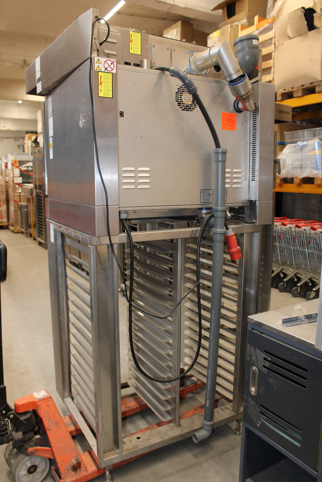 Wiesheu kemence és tárolóállvány 5