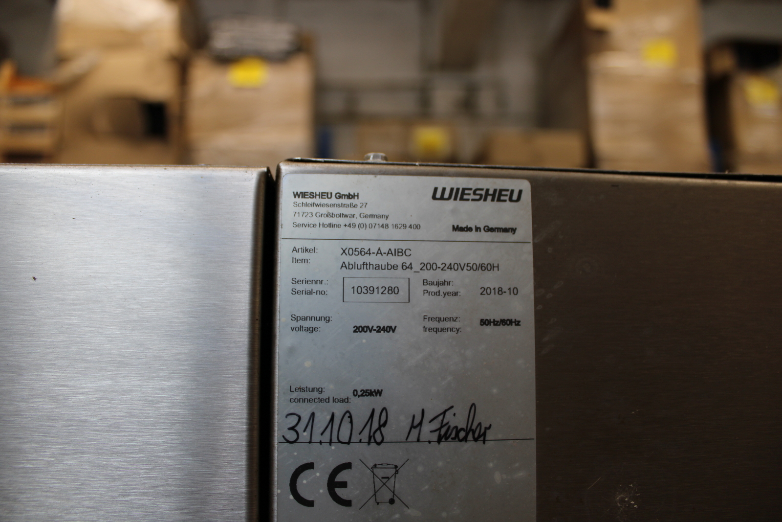 Wiesheu kemence és tárolóállvány 6