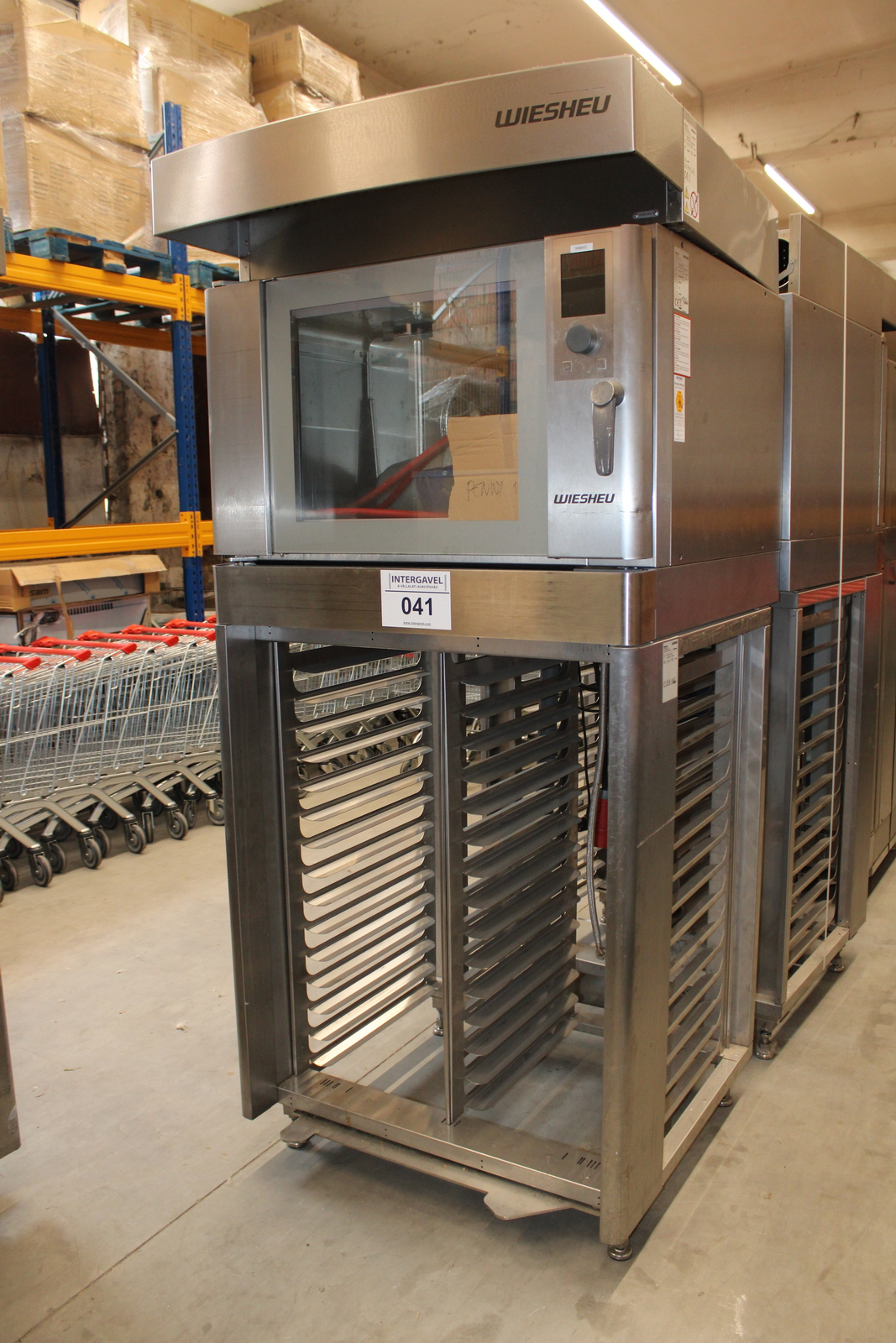 Wiesheu kemence és tárolóállvány