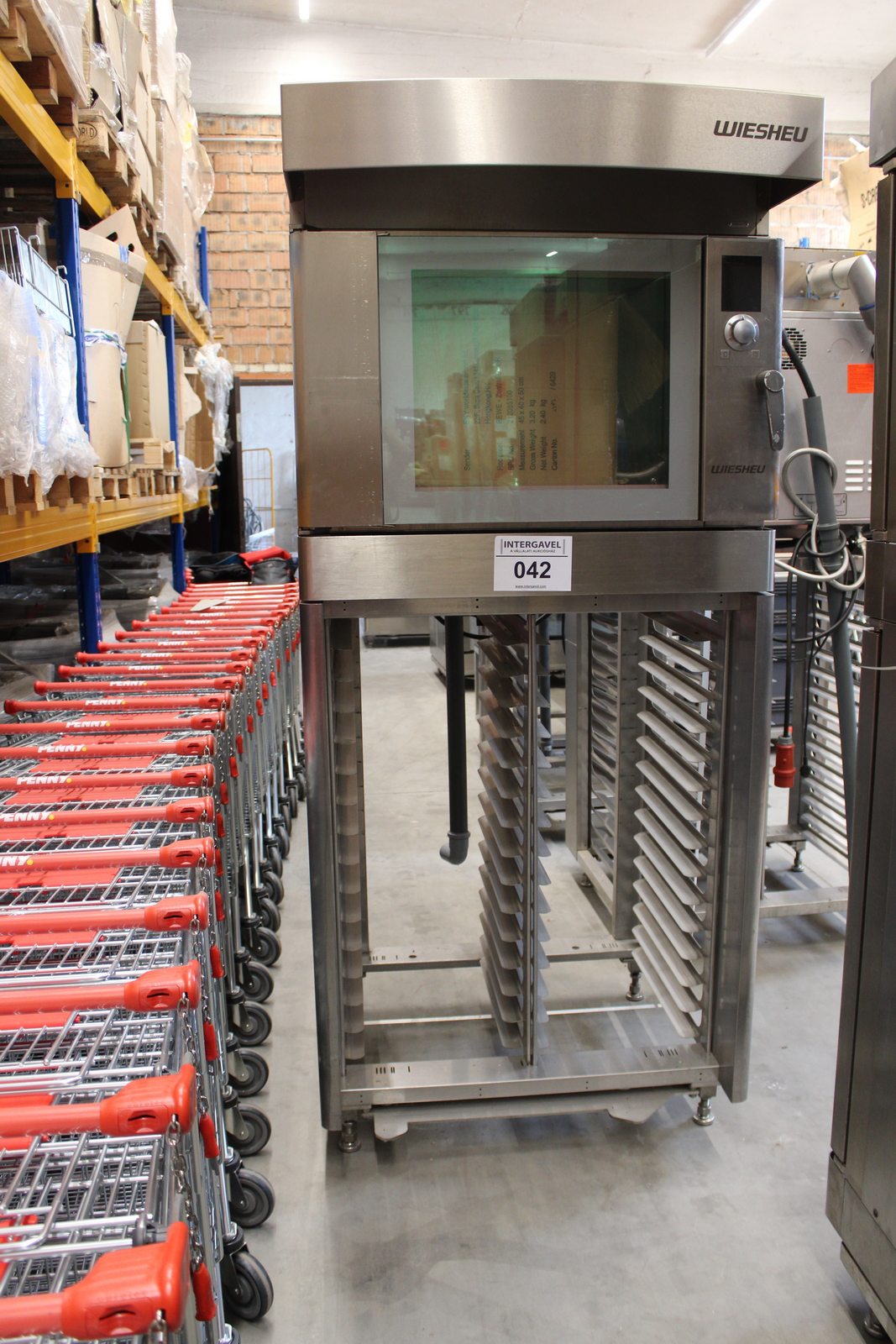 Wiesheu kemence és tárolóállvány