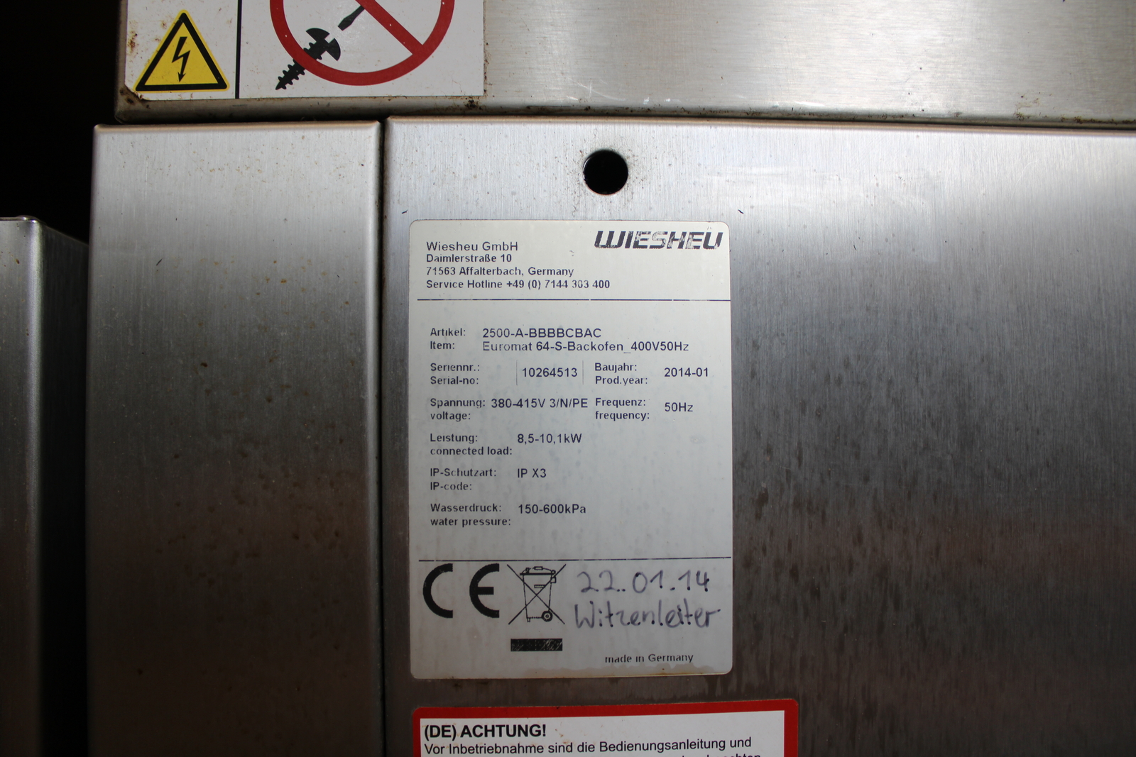 Wiesheu kemence és tárolóállvány 3