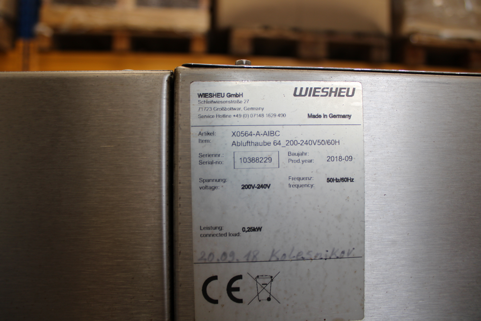 Wiesheu kemence és tárolóállvány 4