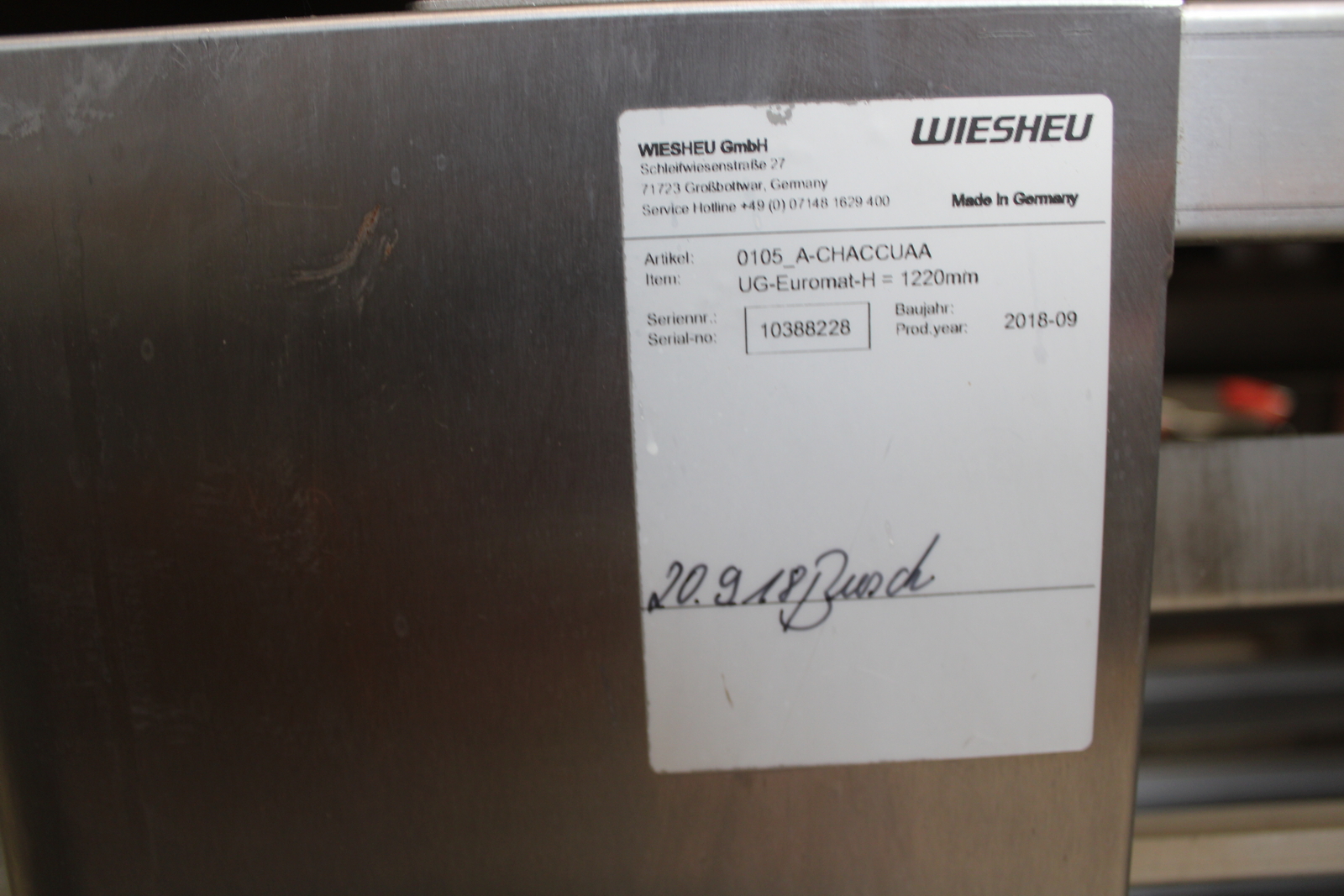 Wiesheu kemence és tárolóállvány 5