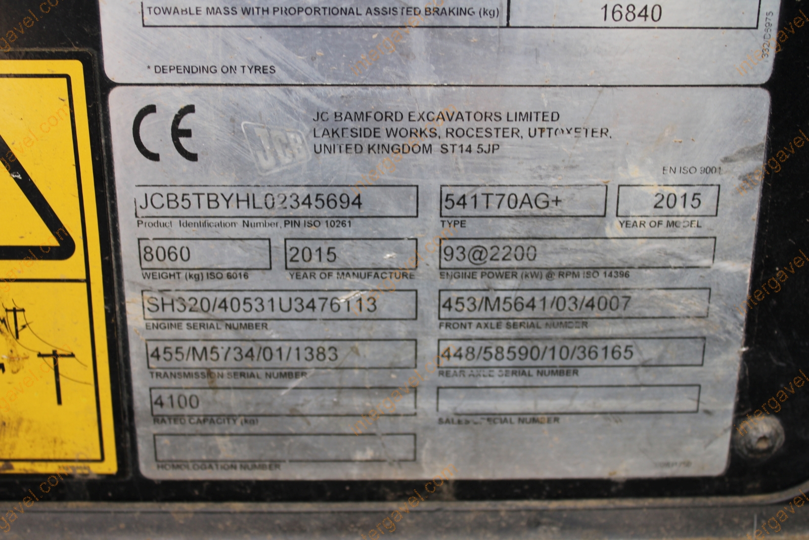 Teleszkópos rakodó - JCB 5