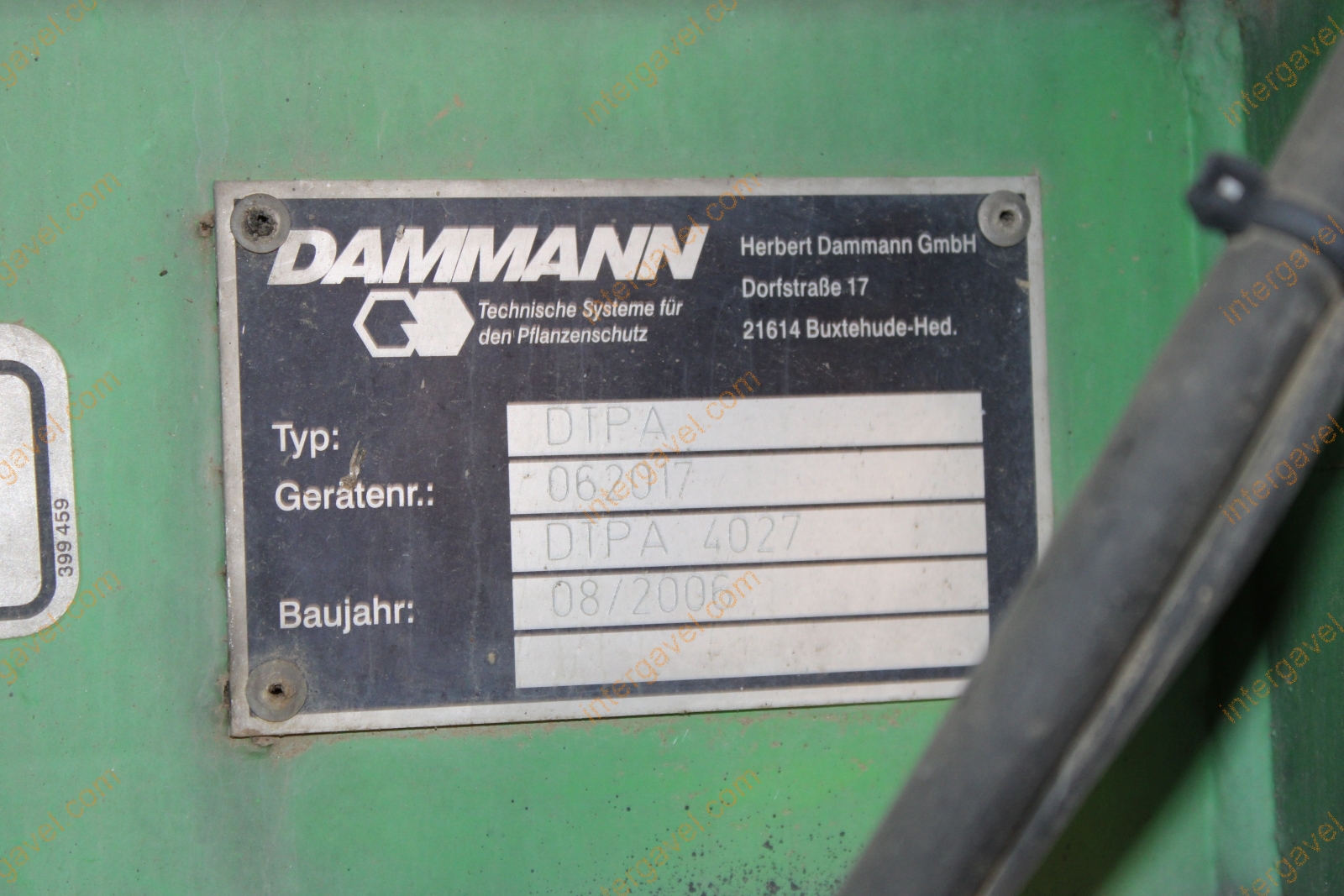 Önjáró permetezőgép - Dammann 4