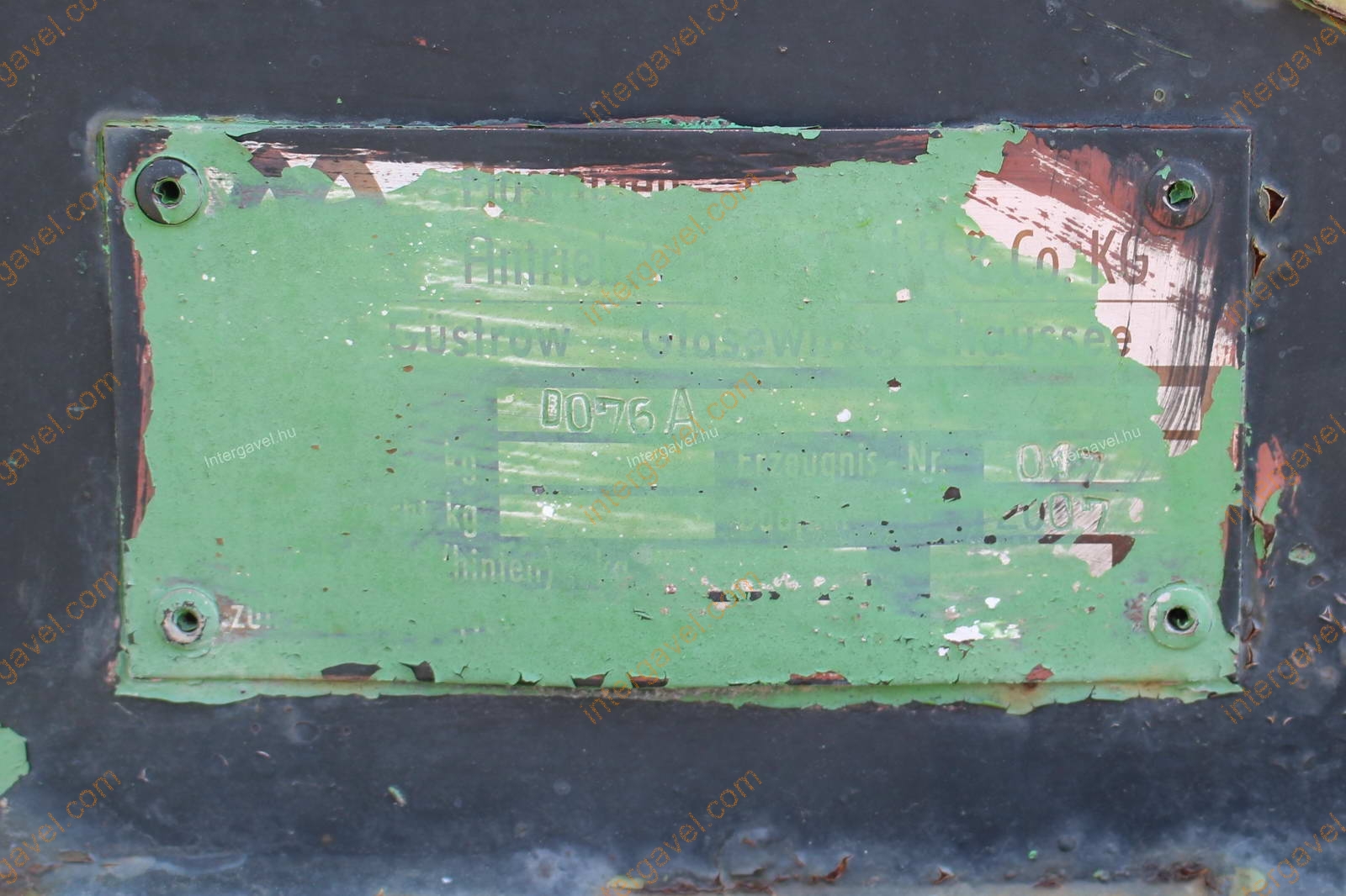 Önjáró permetezőgép - Dammann 39