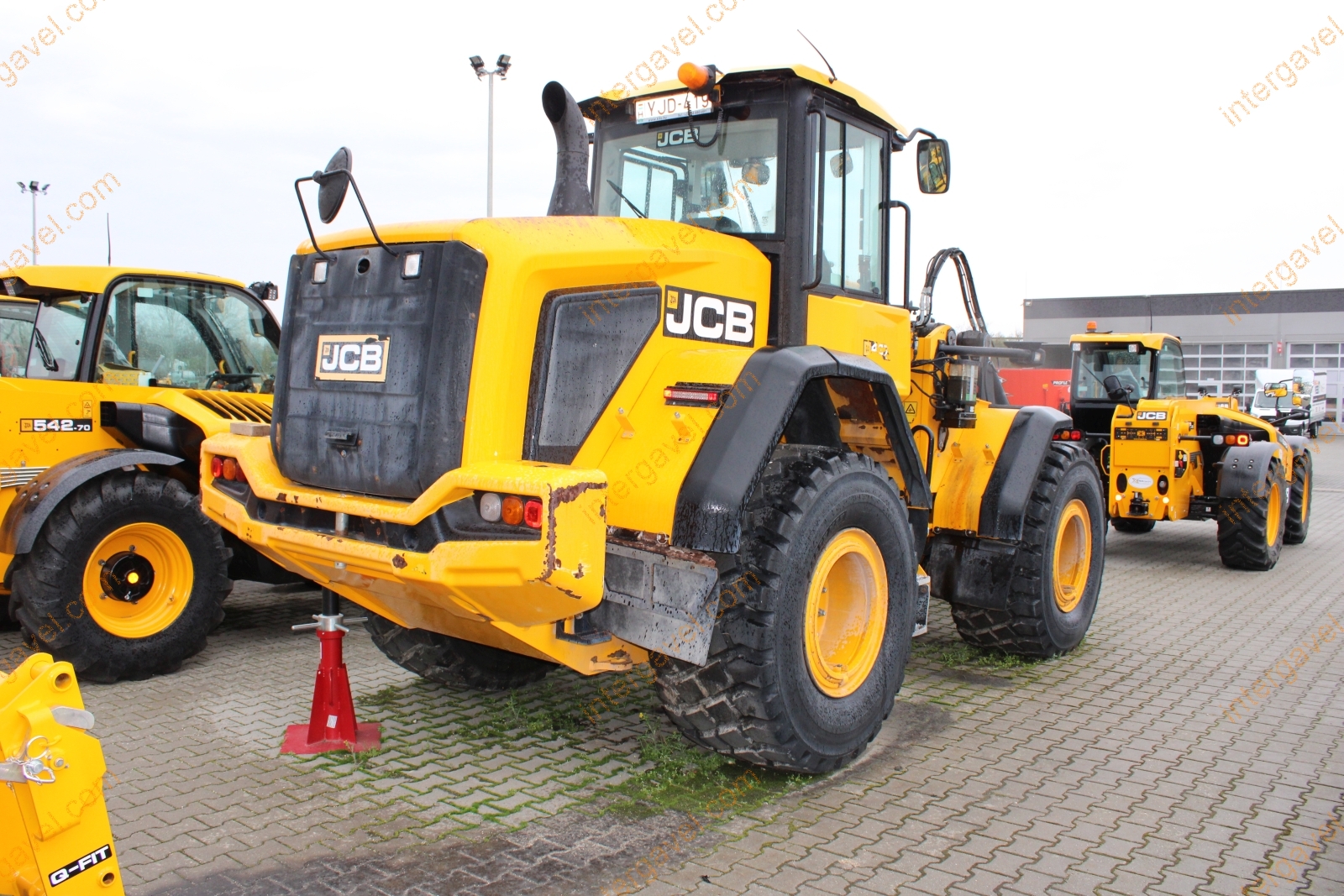 Homlokrakodó - JCB 4