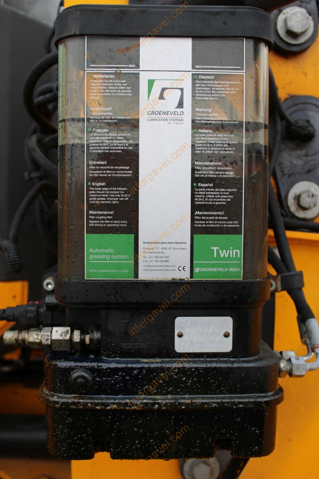 Homlokrakodó - JCB 30