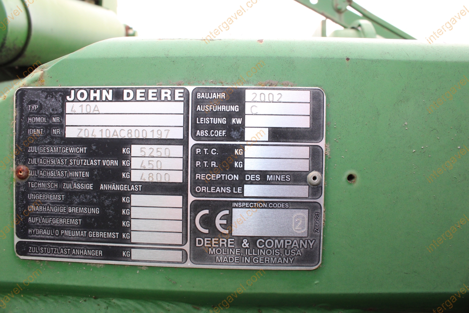 Mulcs kultivátor - John Deere 5