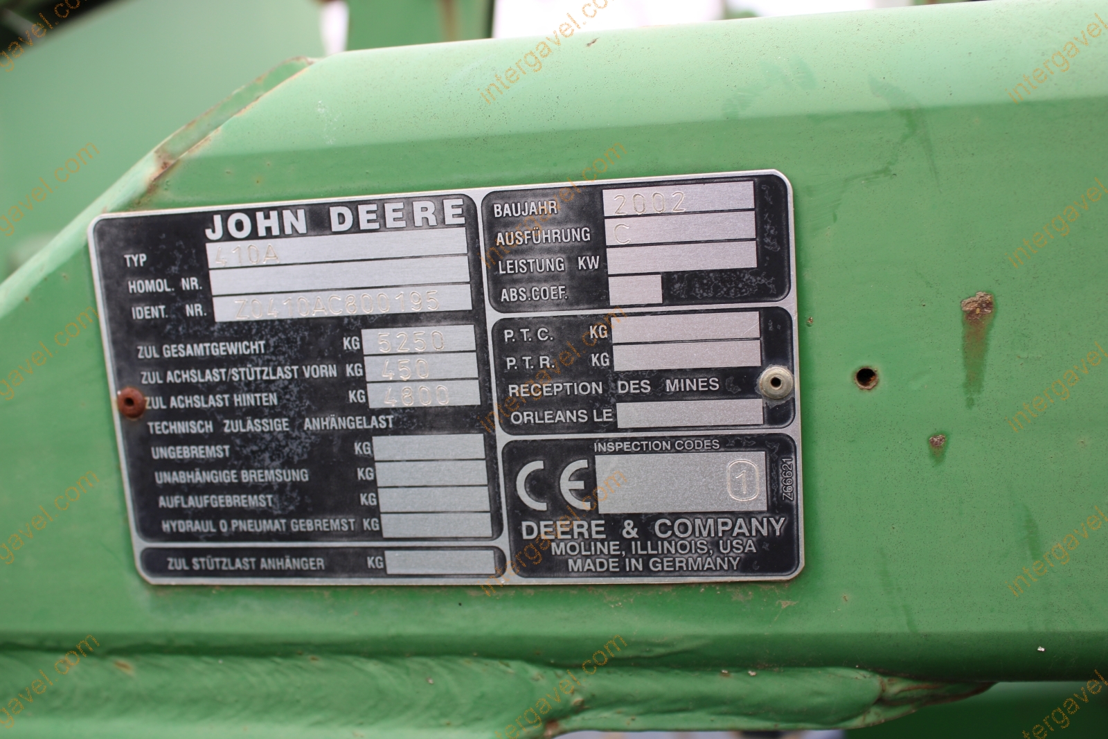 Mulcs kultivátor - John Deere 6